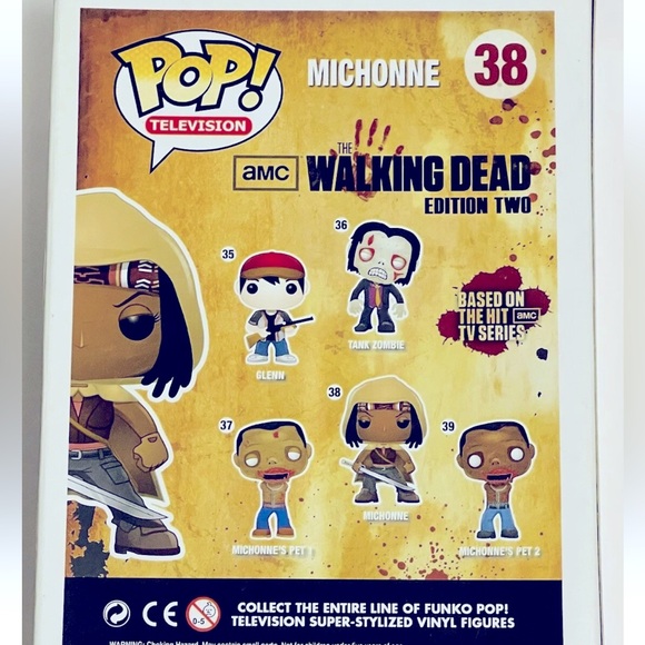 Funko Pop! The Walking Dead - Michonne #38 Vinyl Figure - Picture 7 of 7